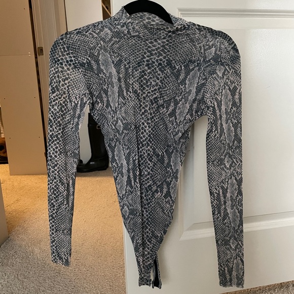 Python Tulle bodysuit - Picture 2 of 2